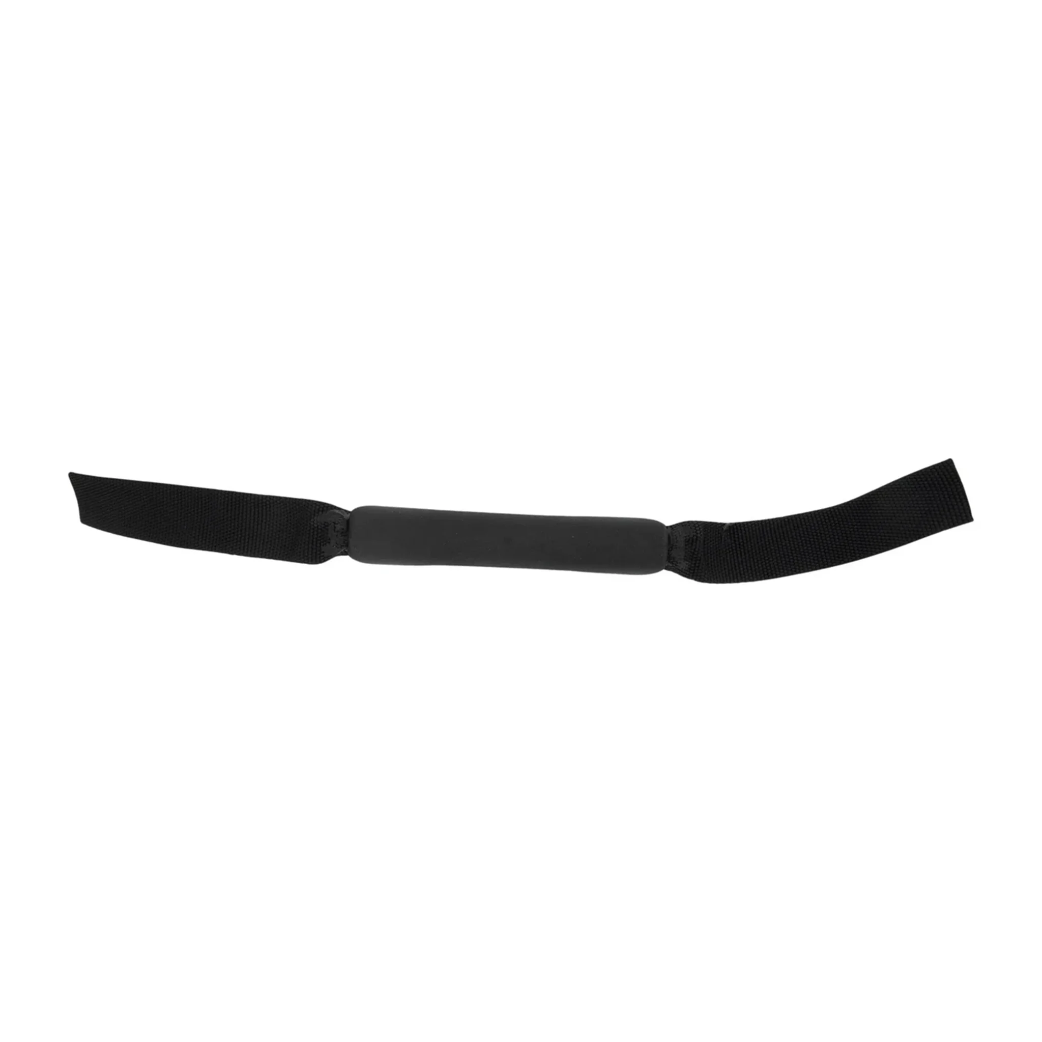 5" Black, Web Handle Over Moulded Sew On, Rubber - Image 4