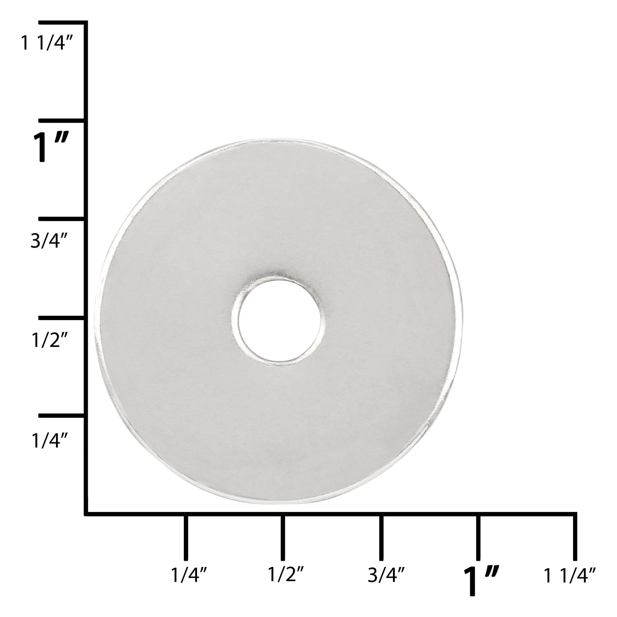 7/8" Nickel, Washer, Steel - 12 pk - Image 2