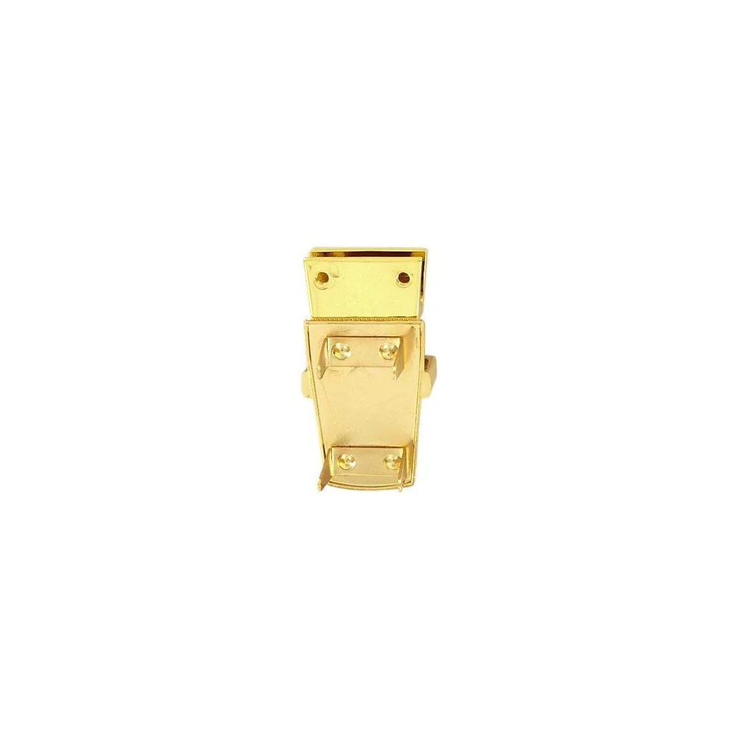 1" Shiny Gold, Tuck Catch, Zinc Alloy - Image 5