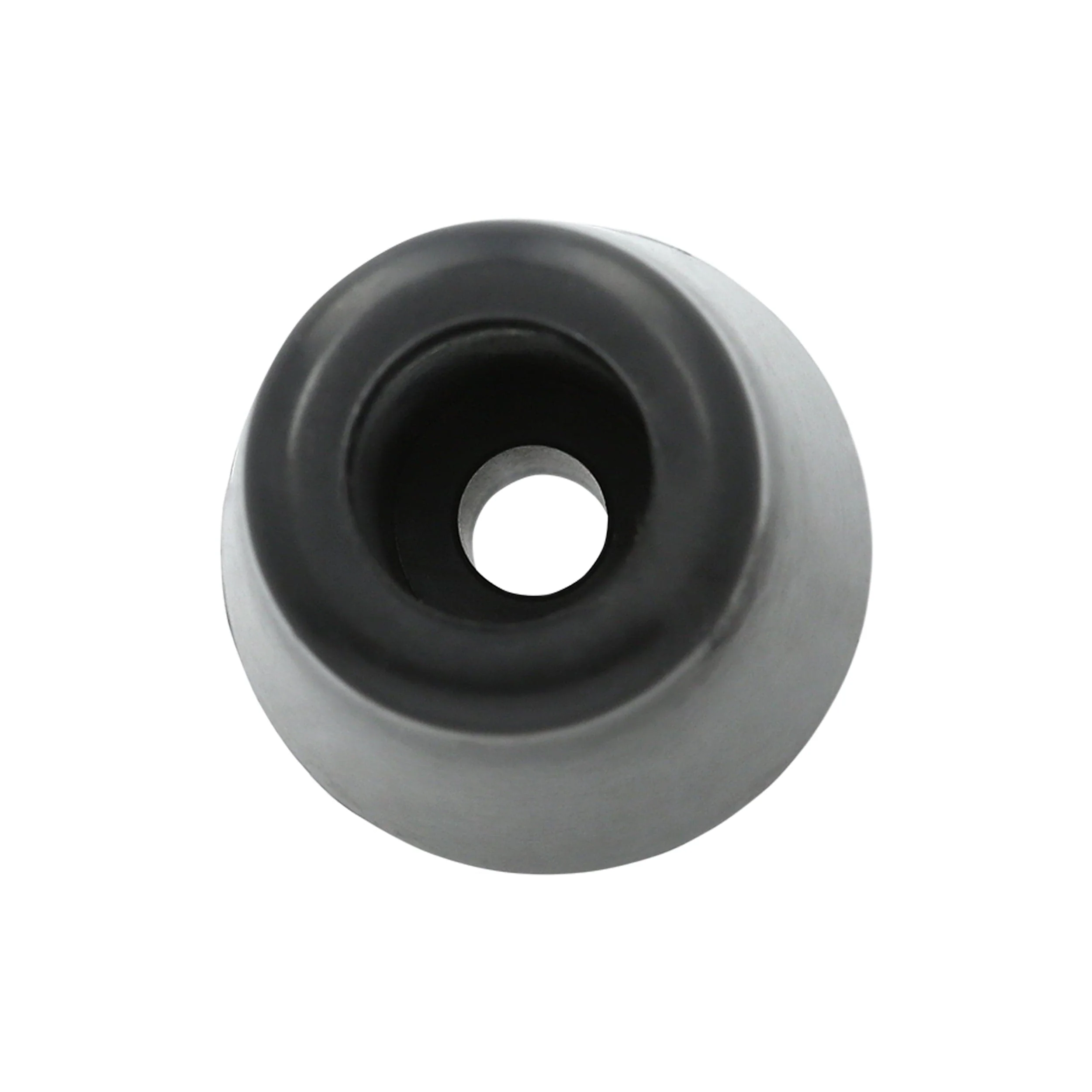 1 1/2" Black, Bottom Stud, Plastic - Image 3