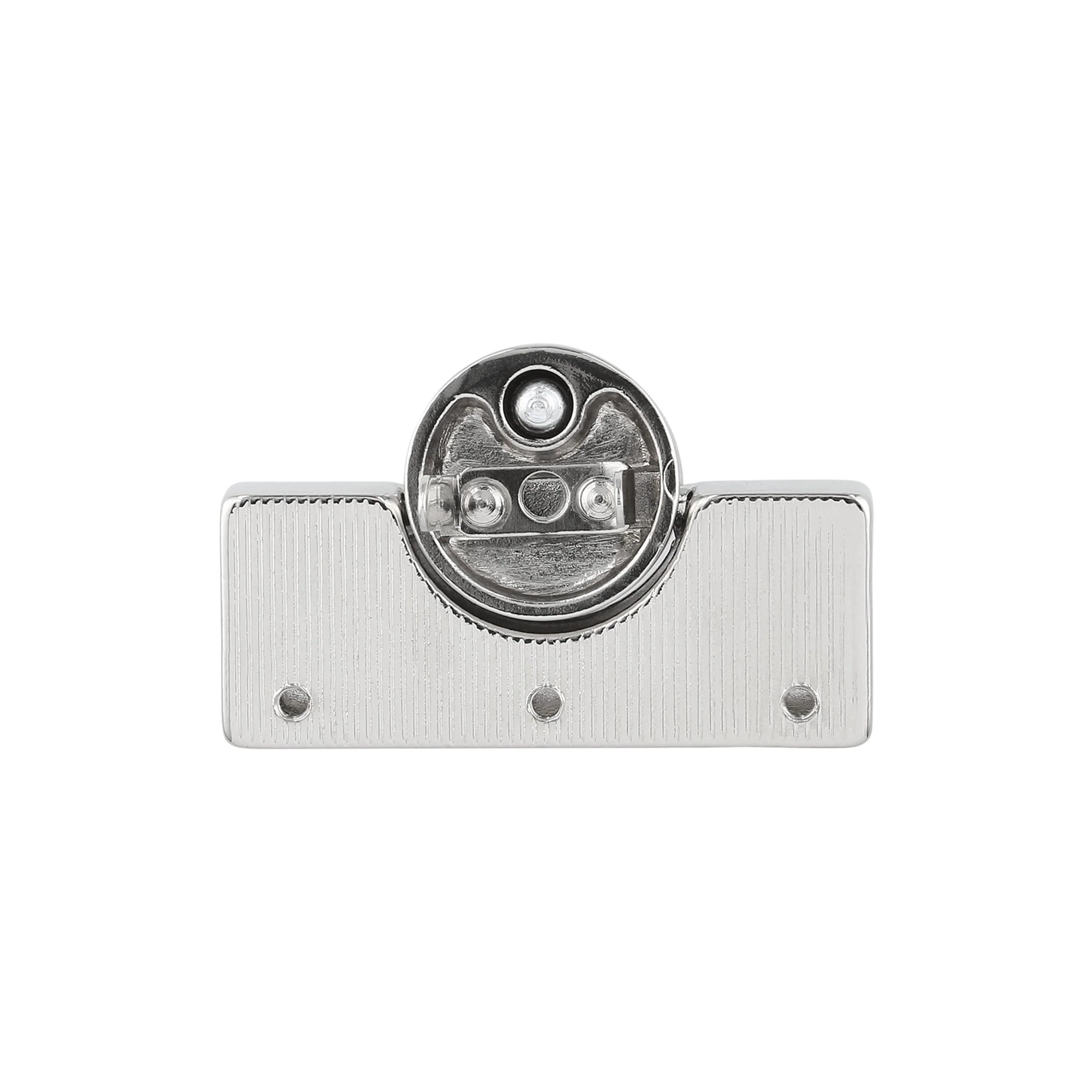 22mm Shiny Nickel, Turn Lock, Zinc Alloy - Image 5