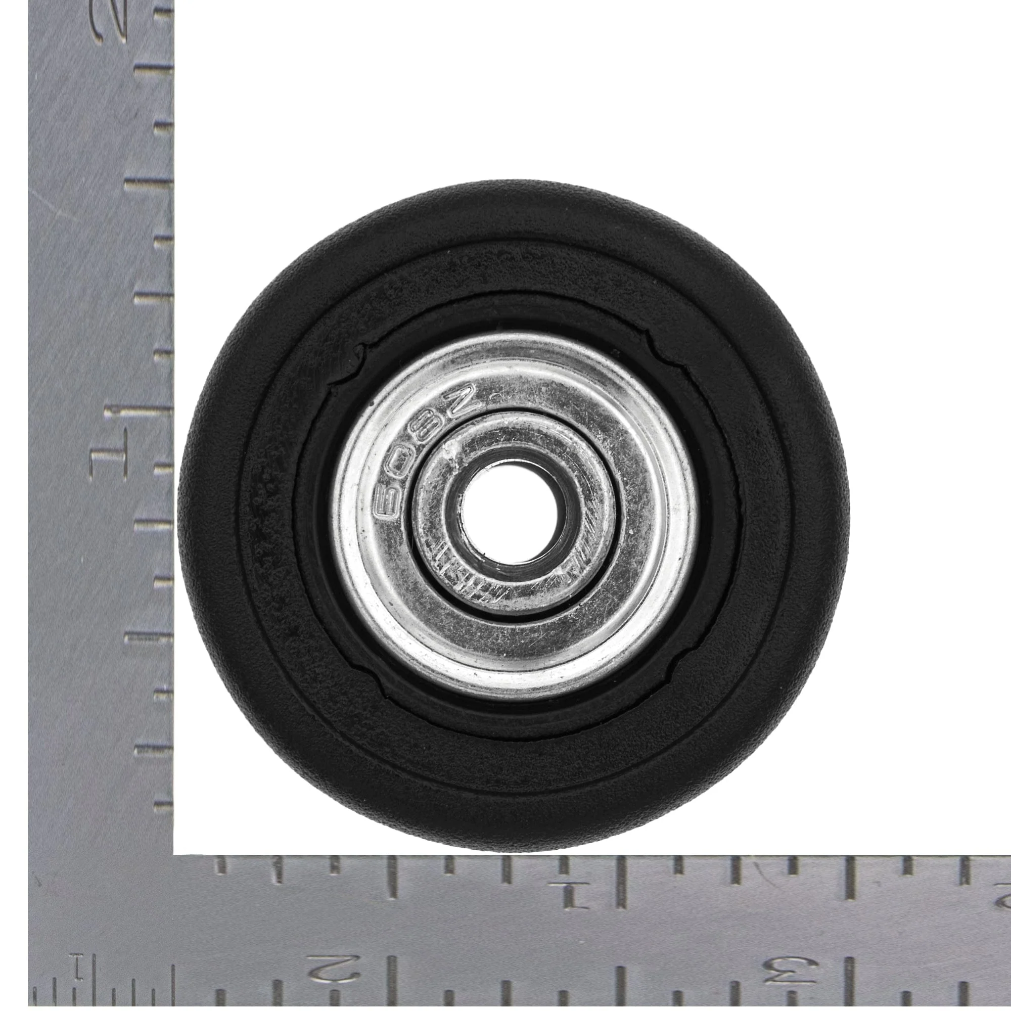 40mm Black, Ball Bearing Wheel Only, Plastic - Image 3