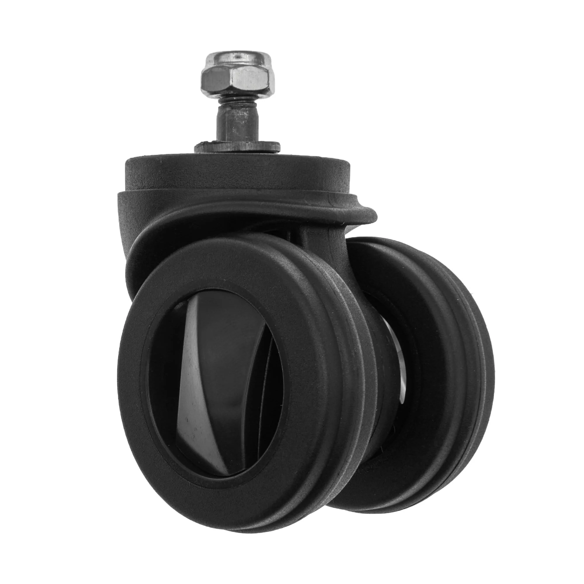 52mm Black, Wheel with Assembly, Plastic - Image 8