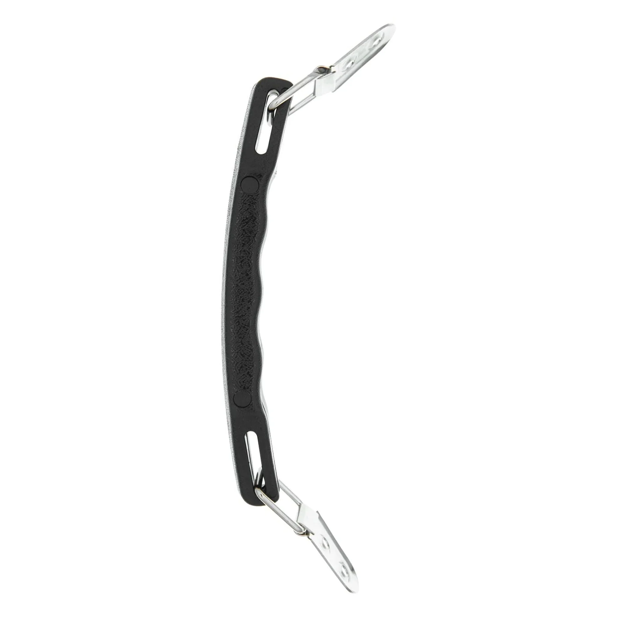 5 3/4" Black, Handle with Nickel Hardware, Vinyl - Image 5