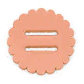 Leather Concho 1-1/2" With Slots Only