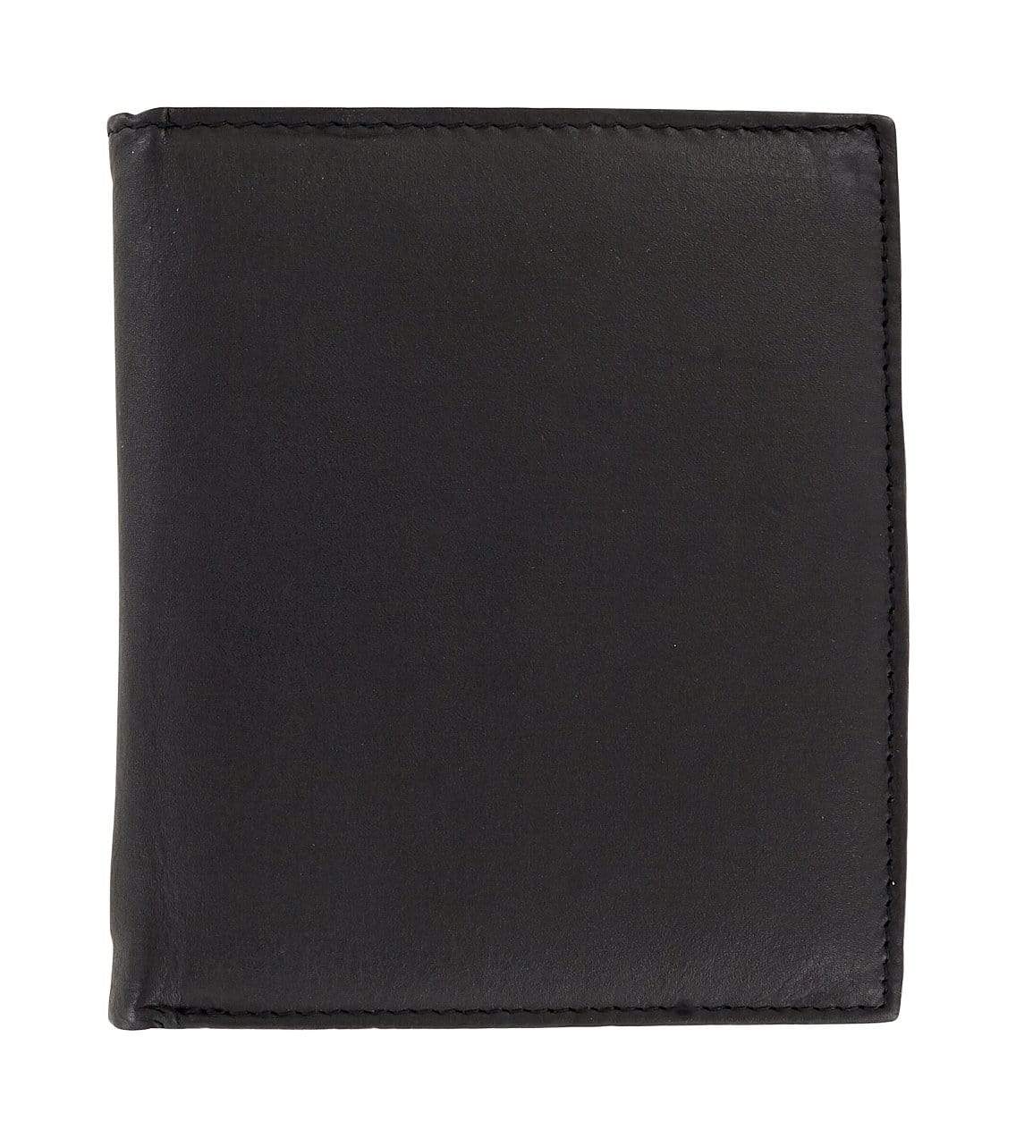 4" Black, RFID Shielded Giromy Samoni Hipster Wallet, Leather - Image 2