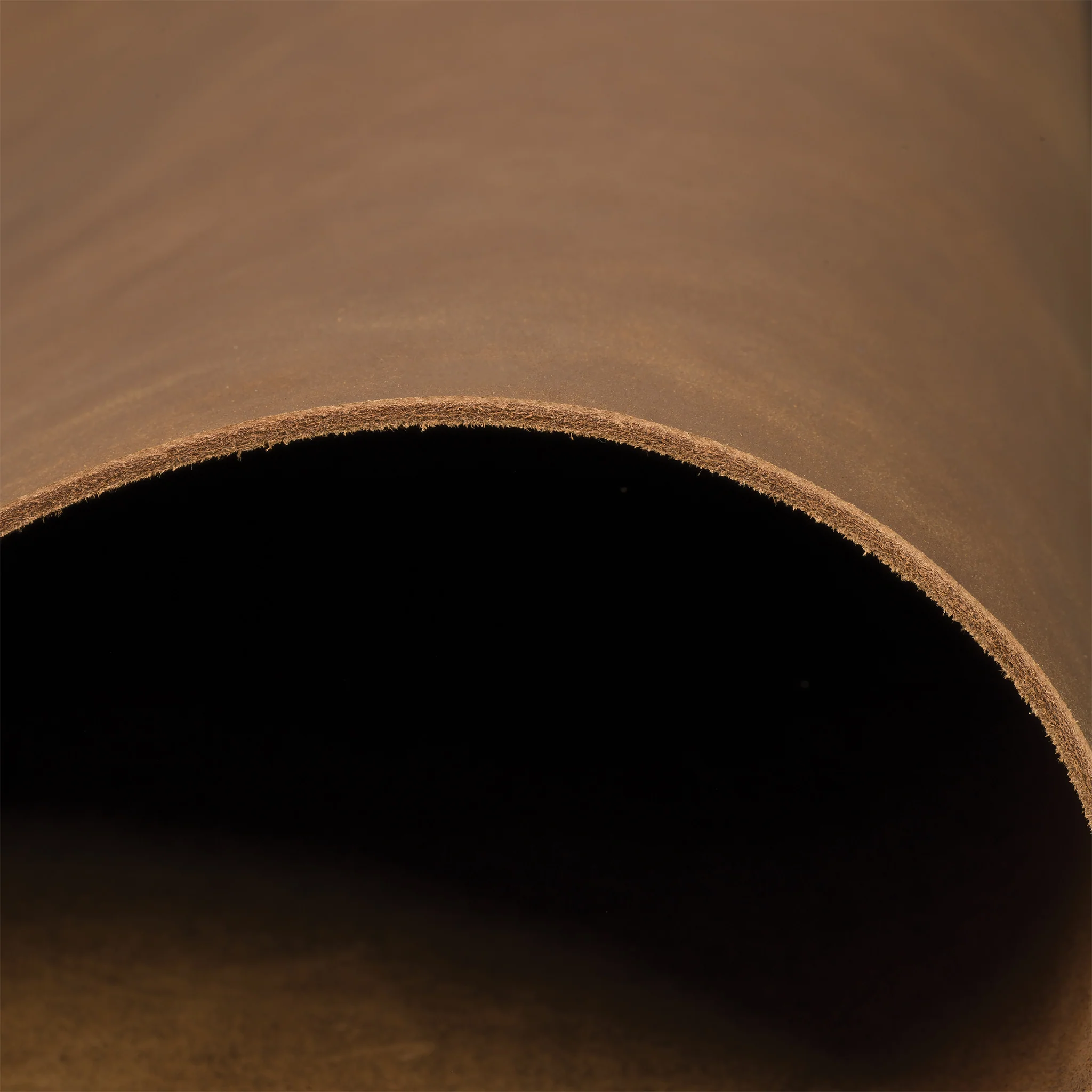 Matte Chrome Tanned Water Buffalo Leather, 5-6 oz., Bark Brown - Image 4