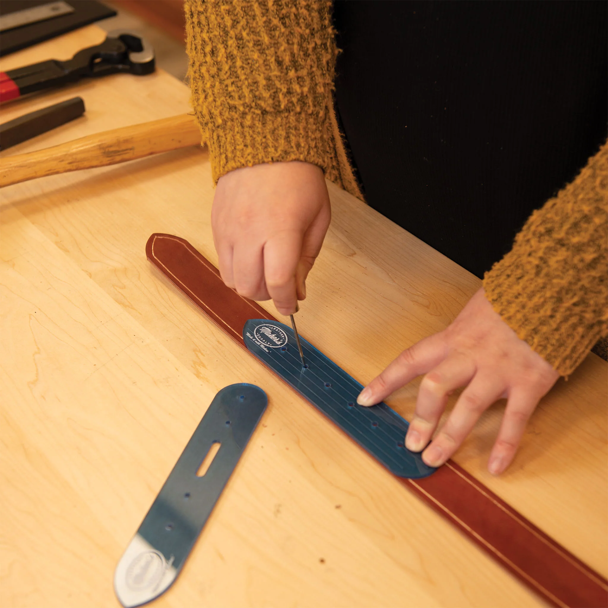Natural Strap Belt Blank, 8/9 oz. - Image 23