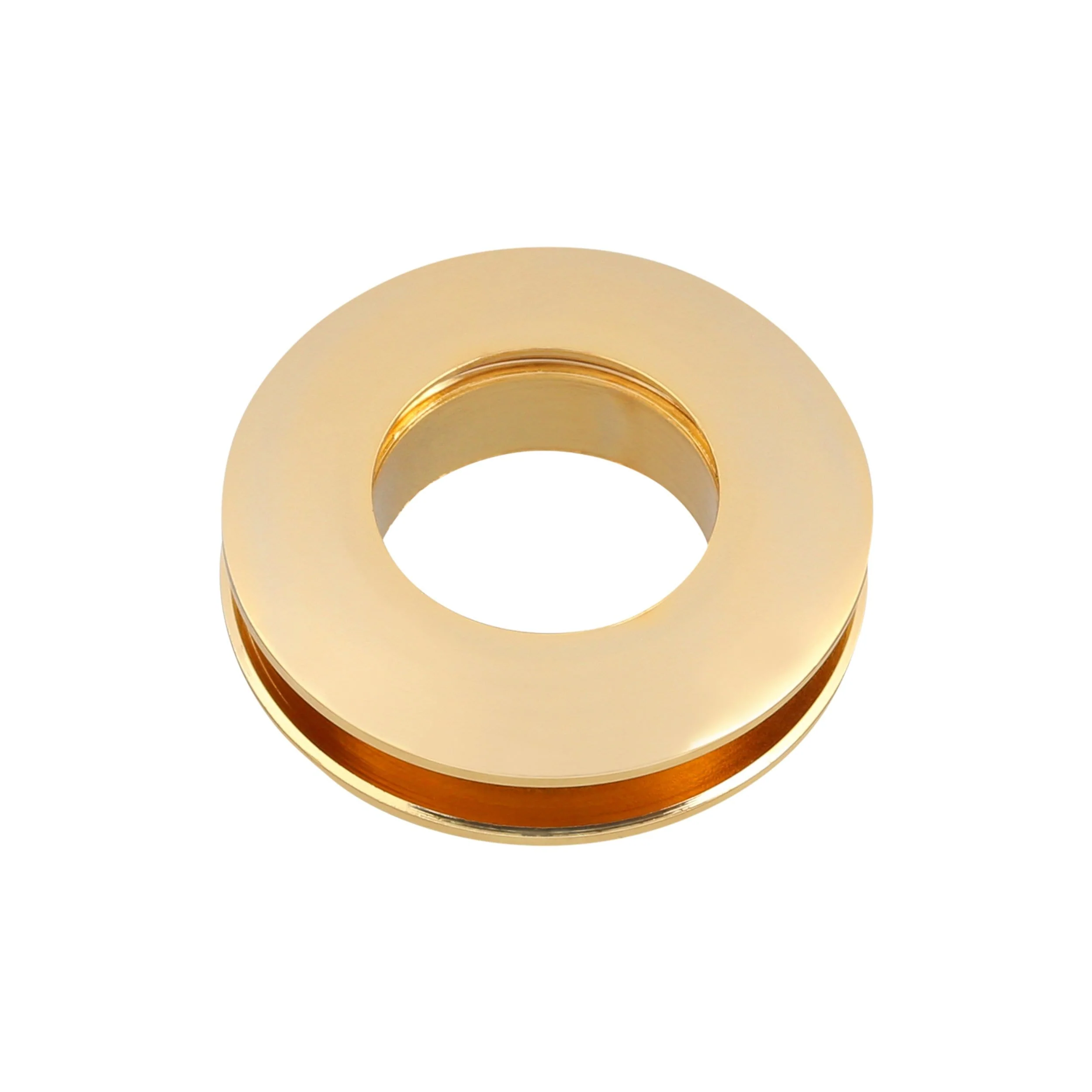 5/8" Gold, Screw Together Eyelet, Solid Brass