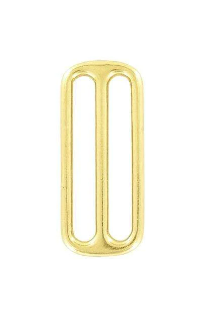2" Brass, Cast Triglide, Solid Brass