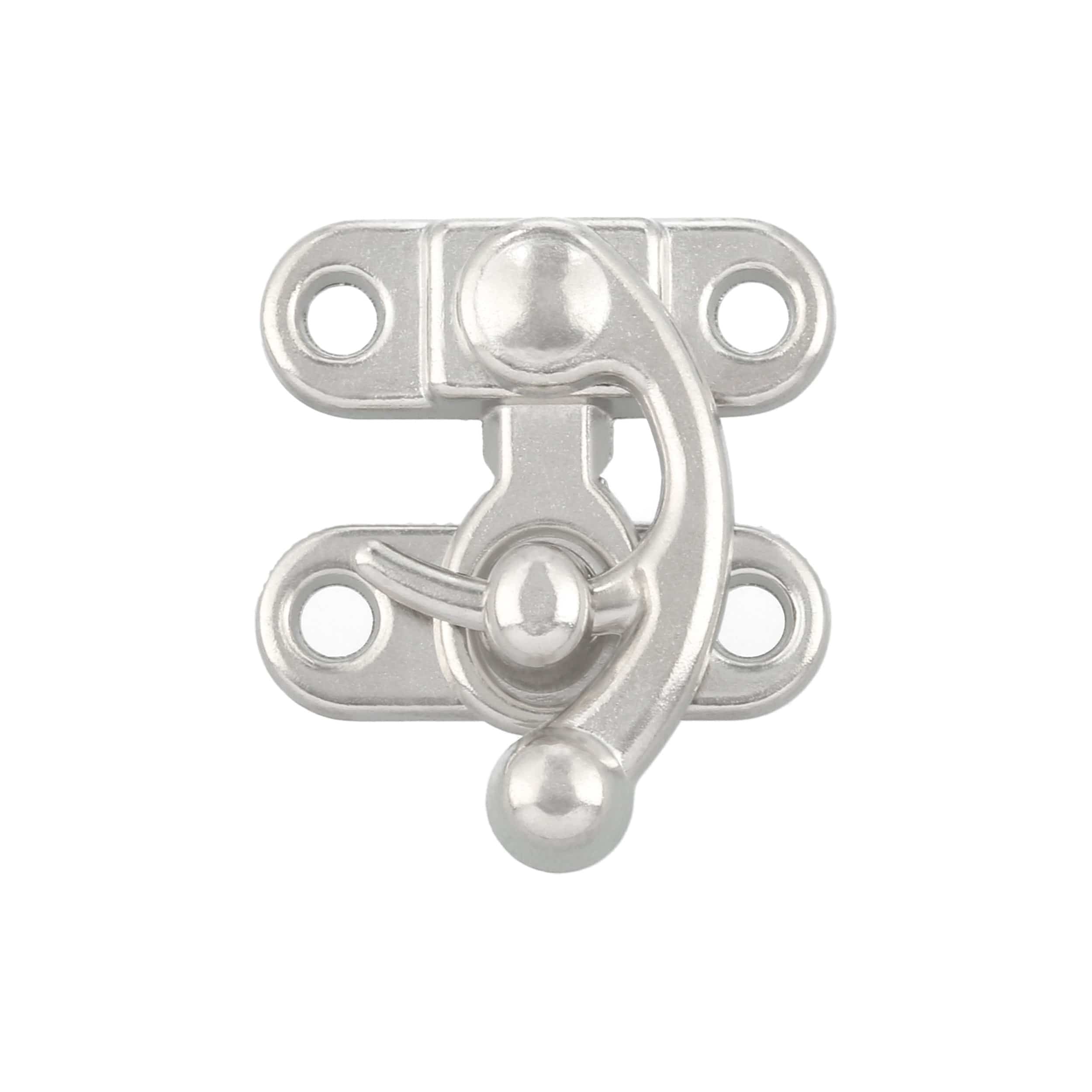 1 5/16" Nickel, Swing Lock Clasp, Zinc Alloy