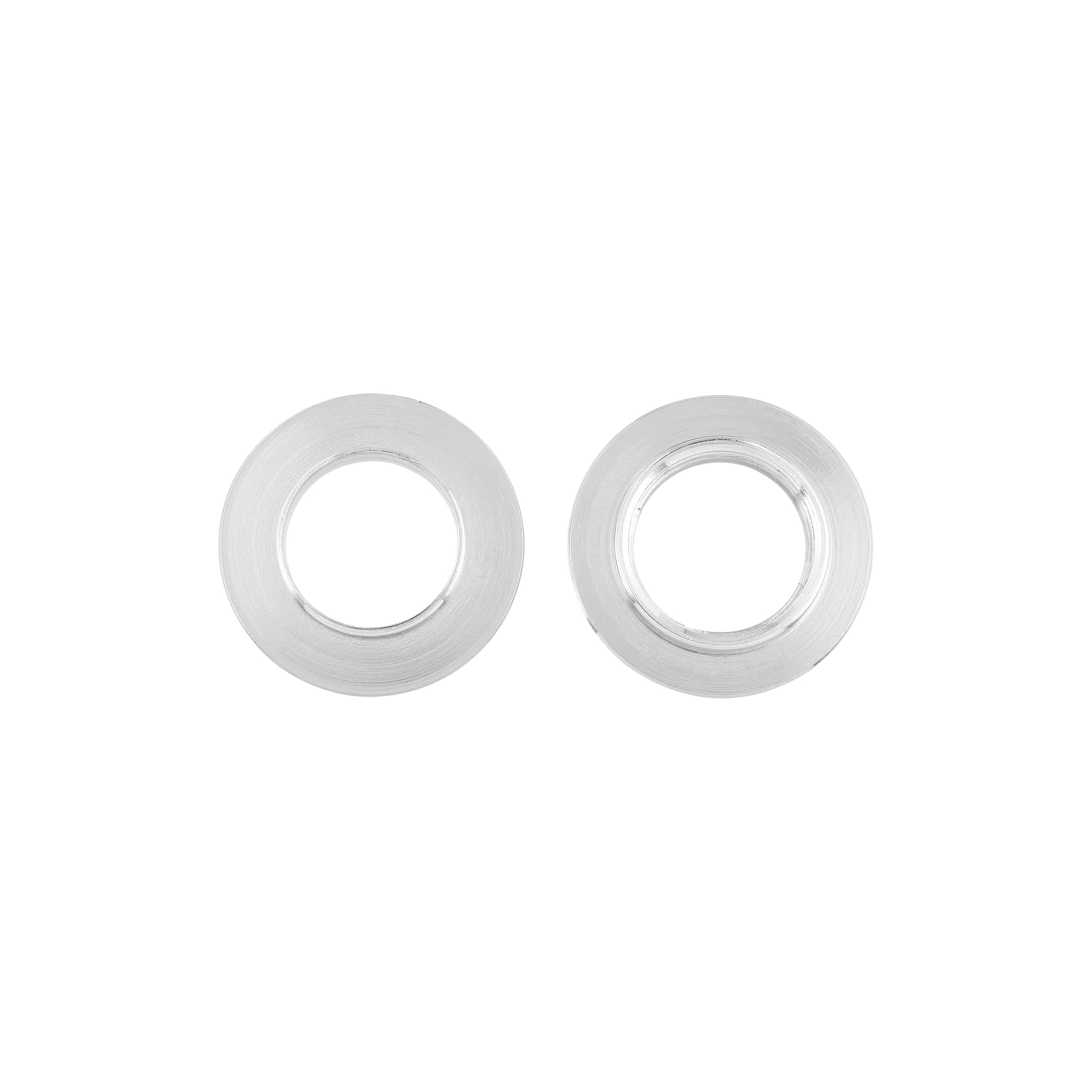 7/8" Nickel, Screw Together Eyelet, Solid Brass - Image 3
