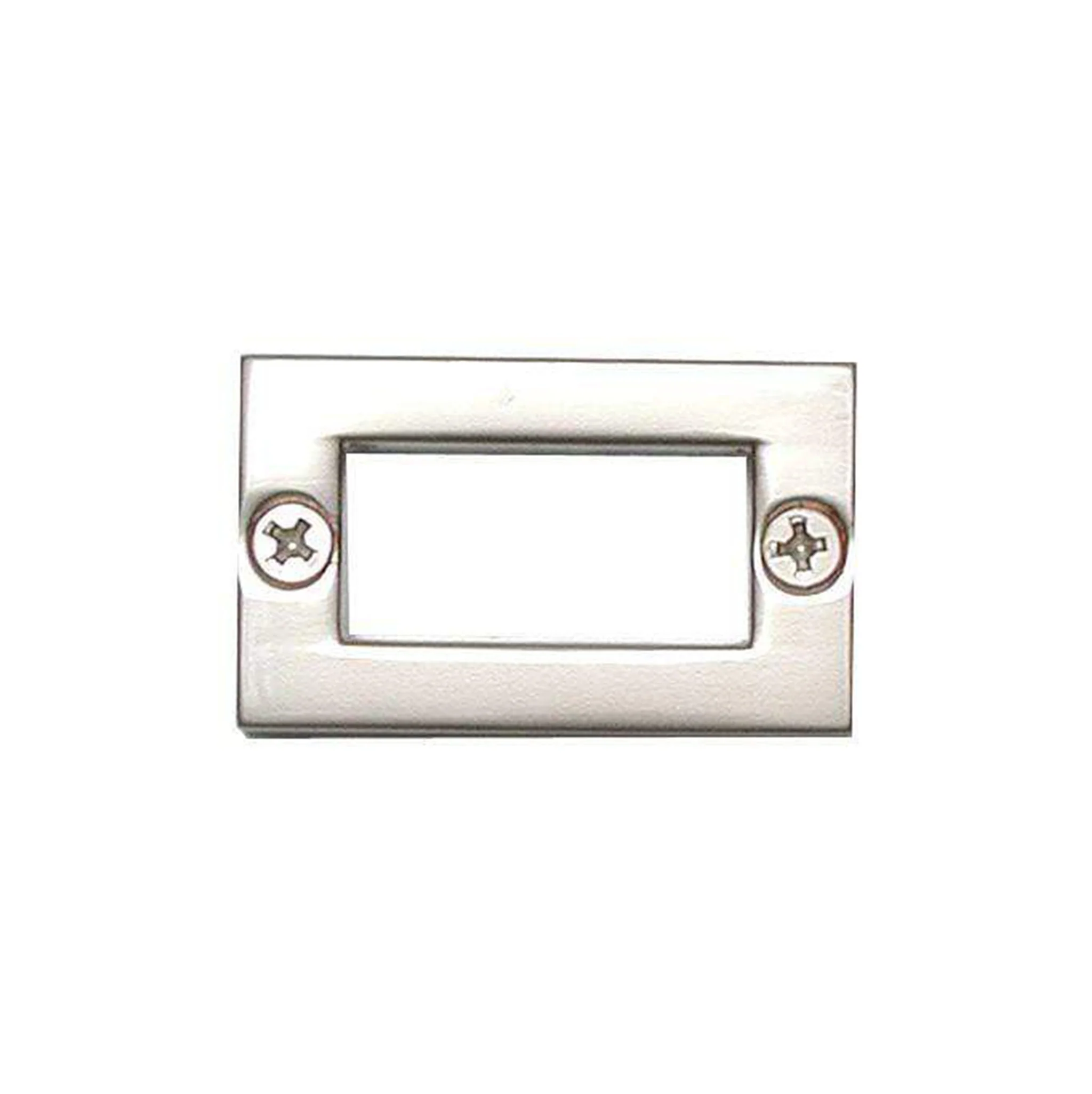 1 3/8" Shiny Nickel, Screw Together Eyelet, Zinc Alloy - Image 3