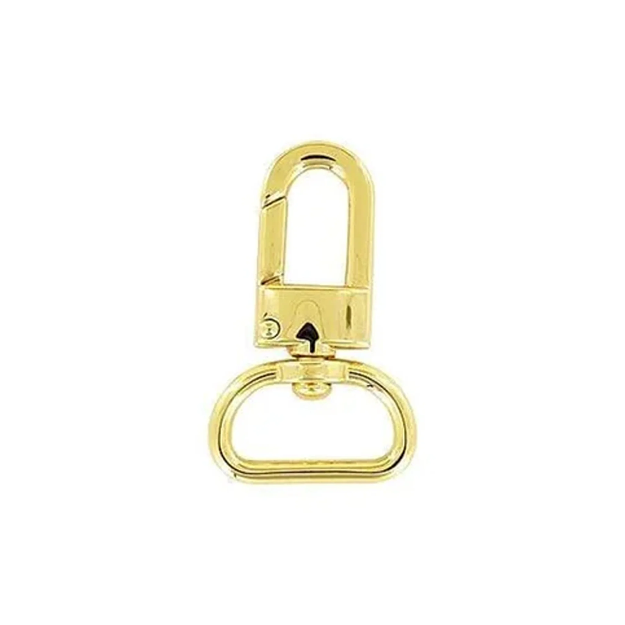 3/4" Shiny Gold, 1 11/16" Lever Swivel Snap Hook, Zinc Alloy