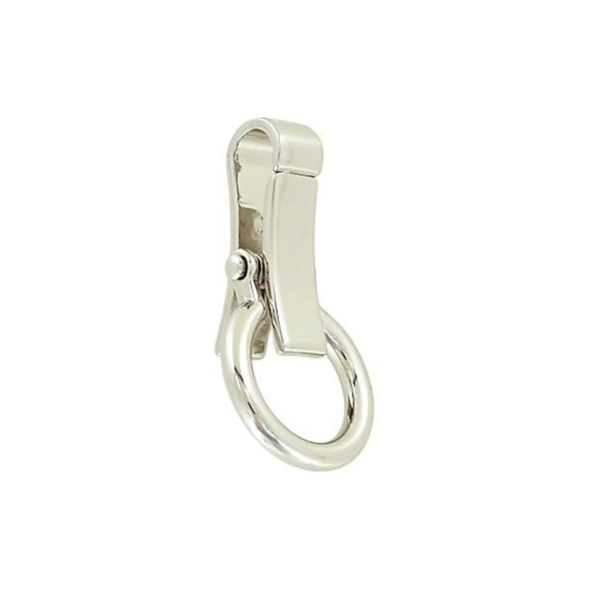 3/4" Nickel, Artisan Snap Hook, Zinc Alloy - Image 3