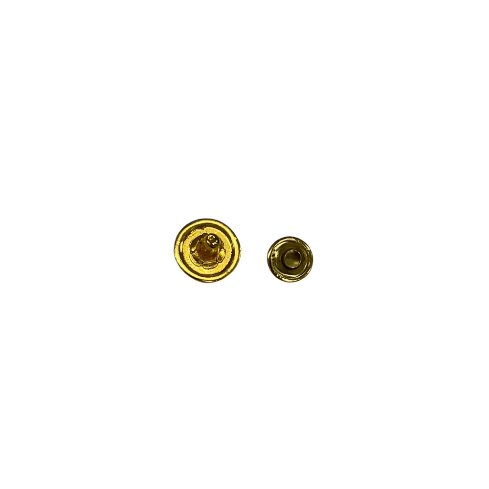 12.7mm Gold, Dome Top Rivet Stud, Steel - Image 3