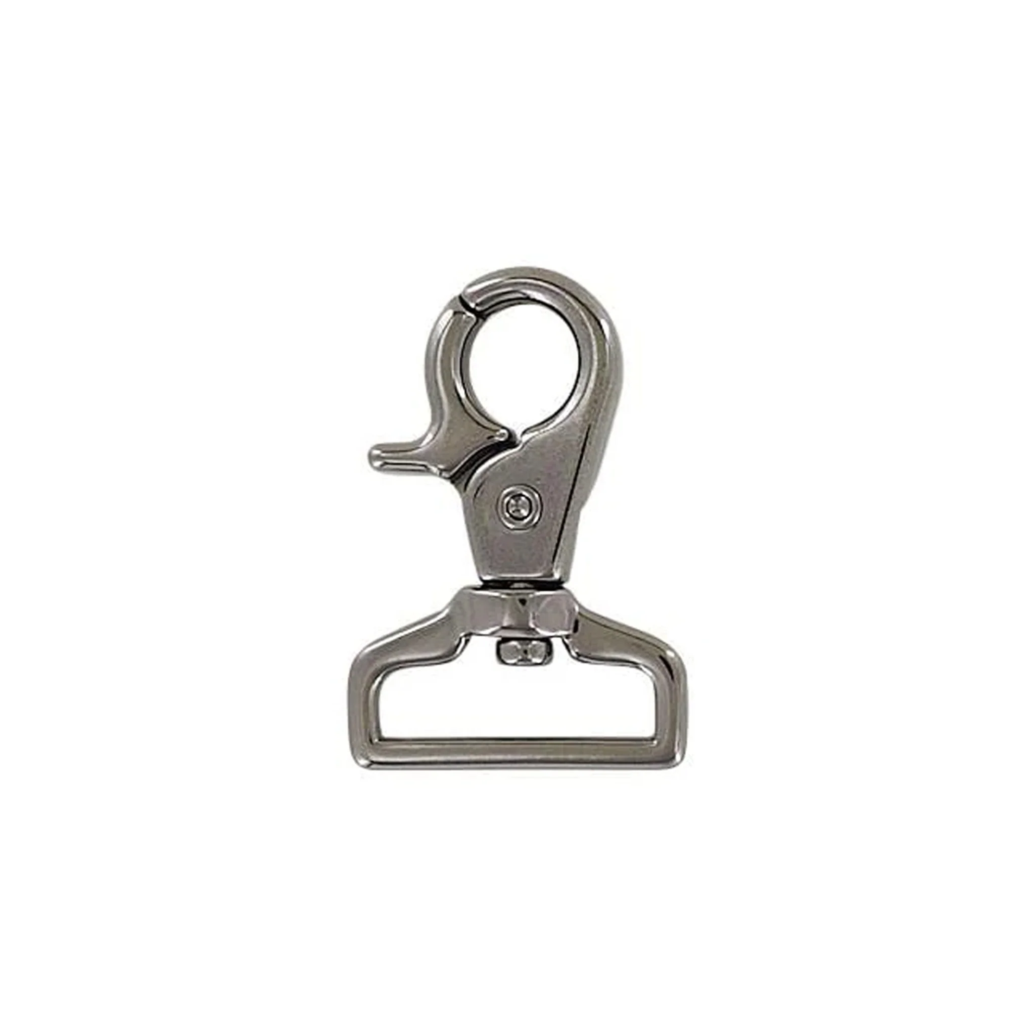 1" Shiny Gunmetal, Trigger Swivel Snap Hook, Zinc Alloy-PK4 - Image 3