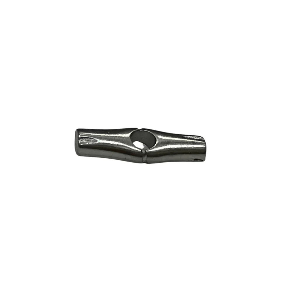 13/16" Brushed Nickel, Strap End Toggle, Zinc Alloy - Image 3