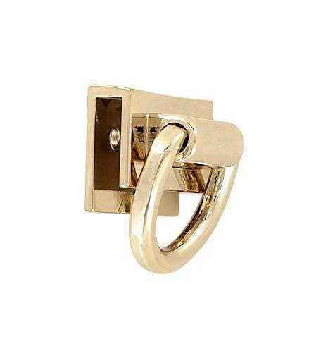 3/4" Light Gold, Handle Loop Anchor with 5/8" Channel, Zinc Alloy - Image 2