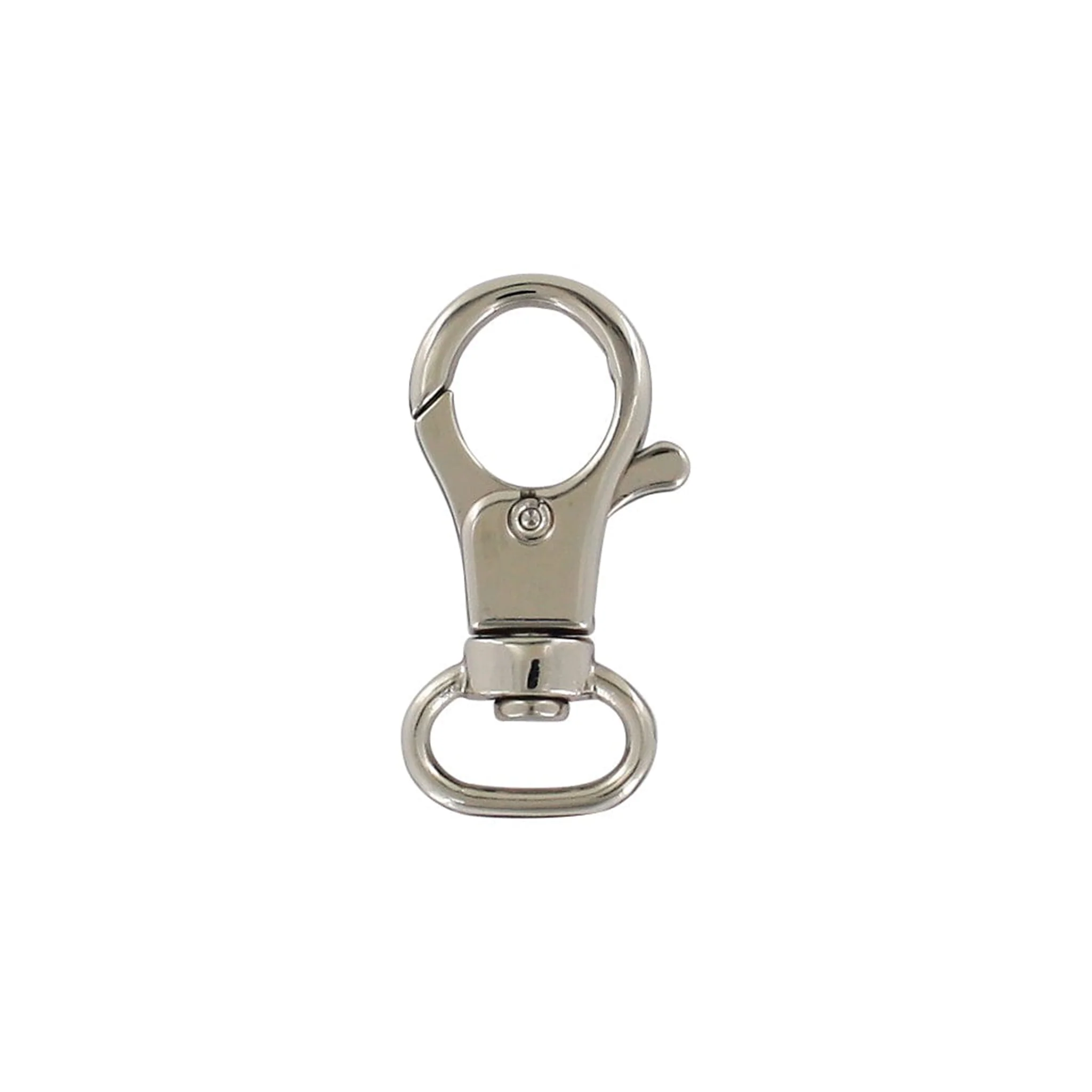 1/2" Nickel, Trigger Swivel Snap Hook, Zinc Alloy - Image 3