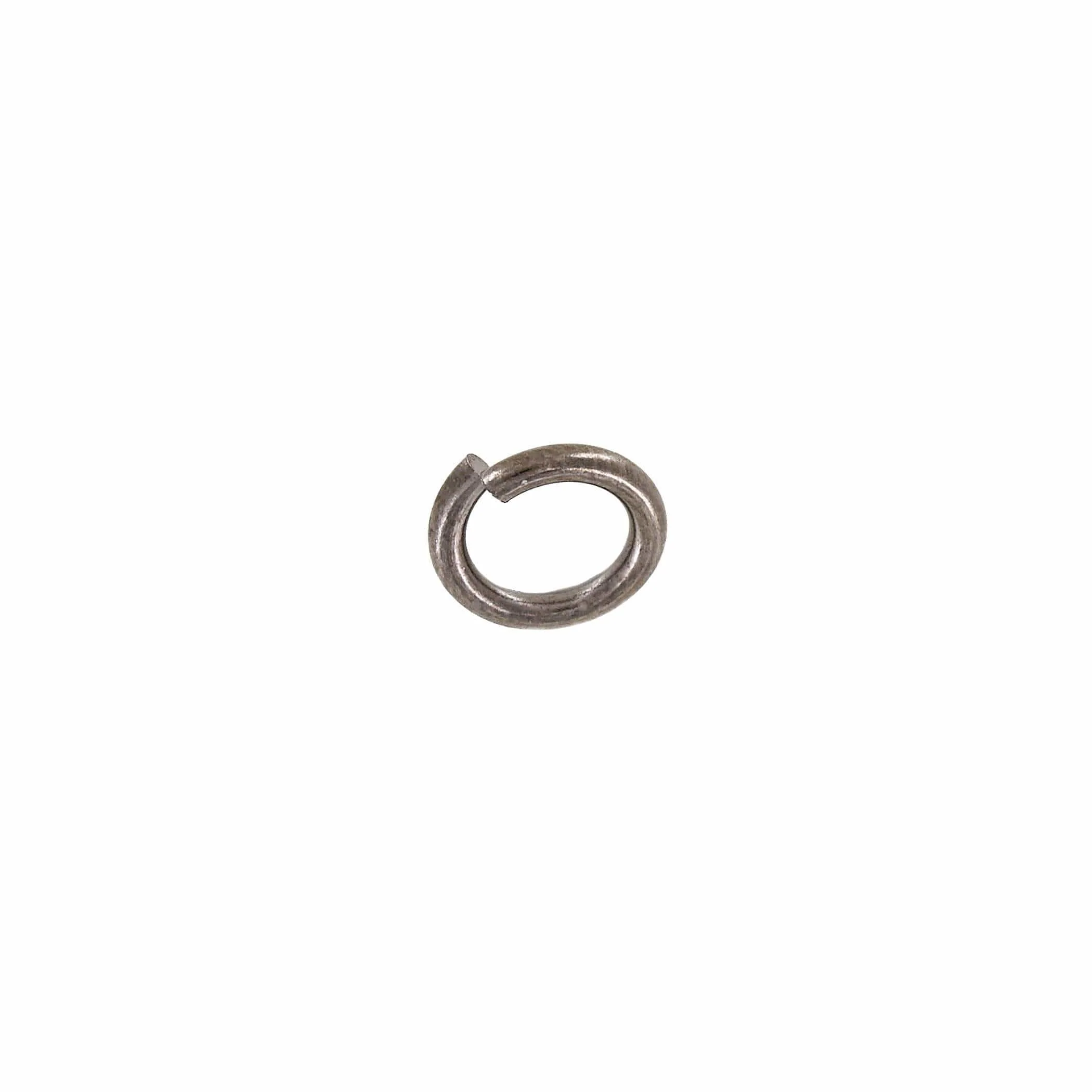 5/16" Gunmetal, Split Round Jump Ring, Solid Brass - Image 2