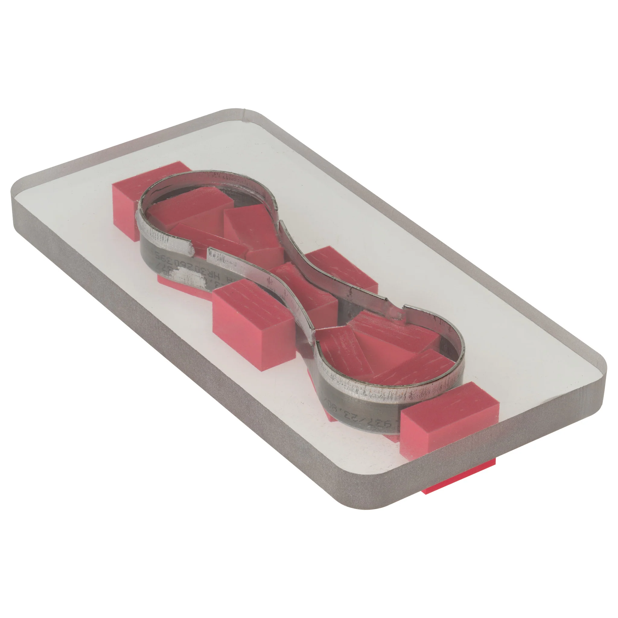 Polycarb Cutting Die, Round Key Fob - Image 2