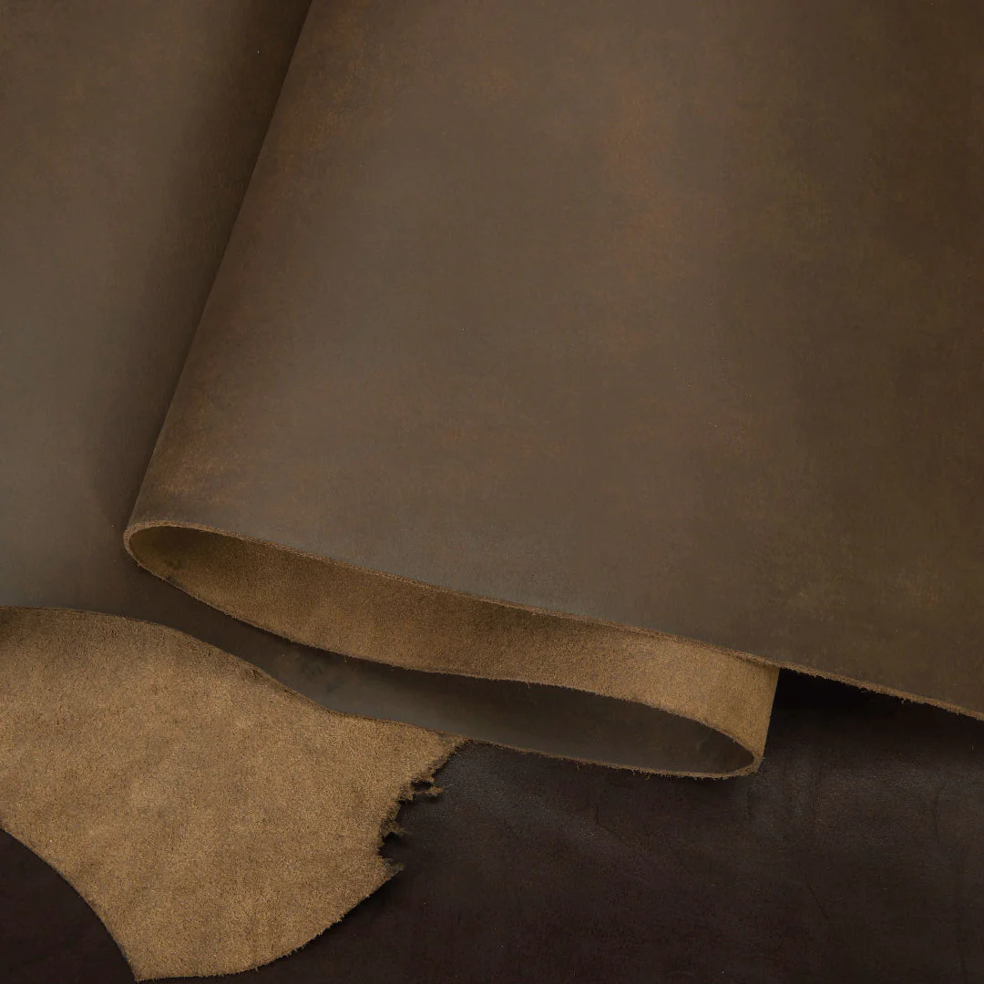 Sample, Matte Chrome Tanned Water Buffalo Leather, 5-6 oz. - Image 5