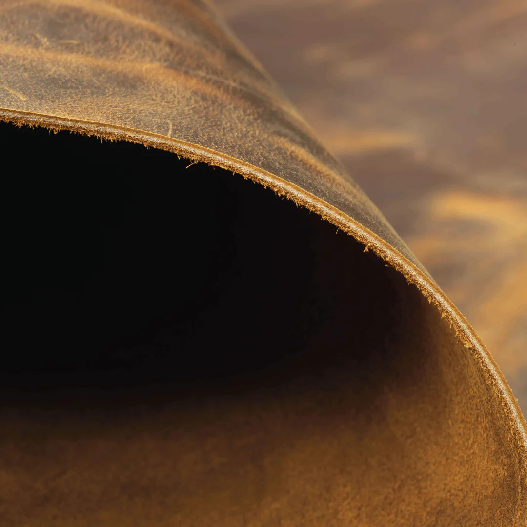 Sample, Santa Rosa Oily Pull-Up Leather, 3-4 oz. - Image 5