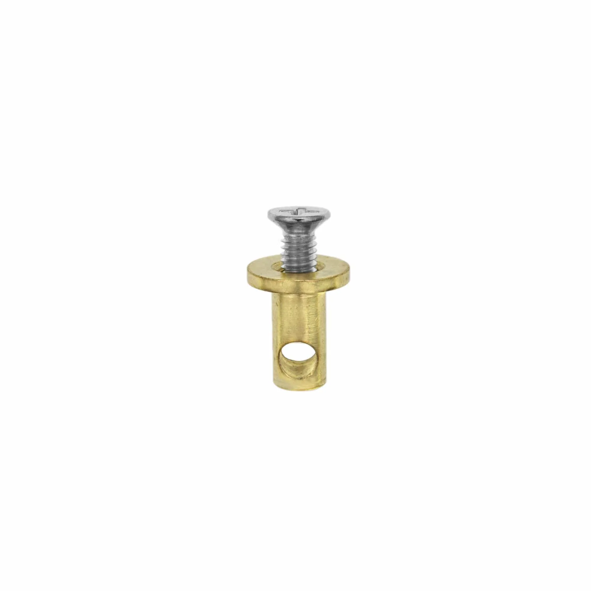 1/2" Brass, Lock Post, Zinc Alloy - Image 2