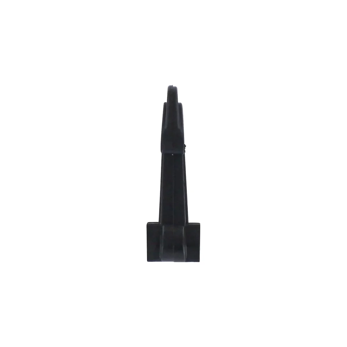 2" Black, Snap Hook, Plastic-PK4 - Image 5