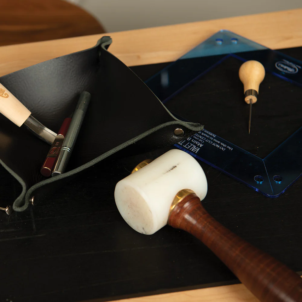 Valet Tray Template Set by Maker's Leather Supply, 7.75" - Image 5