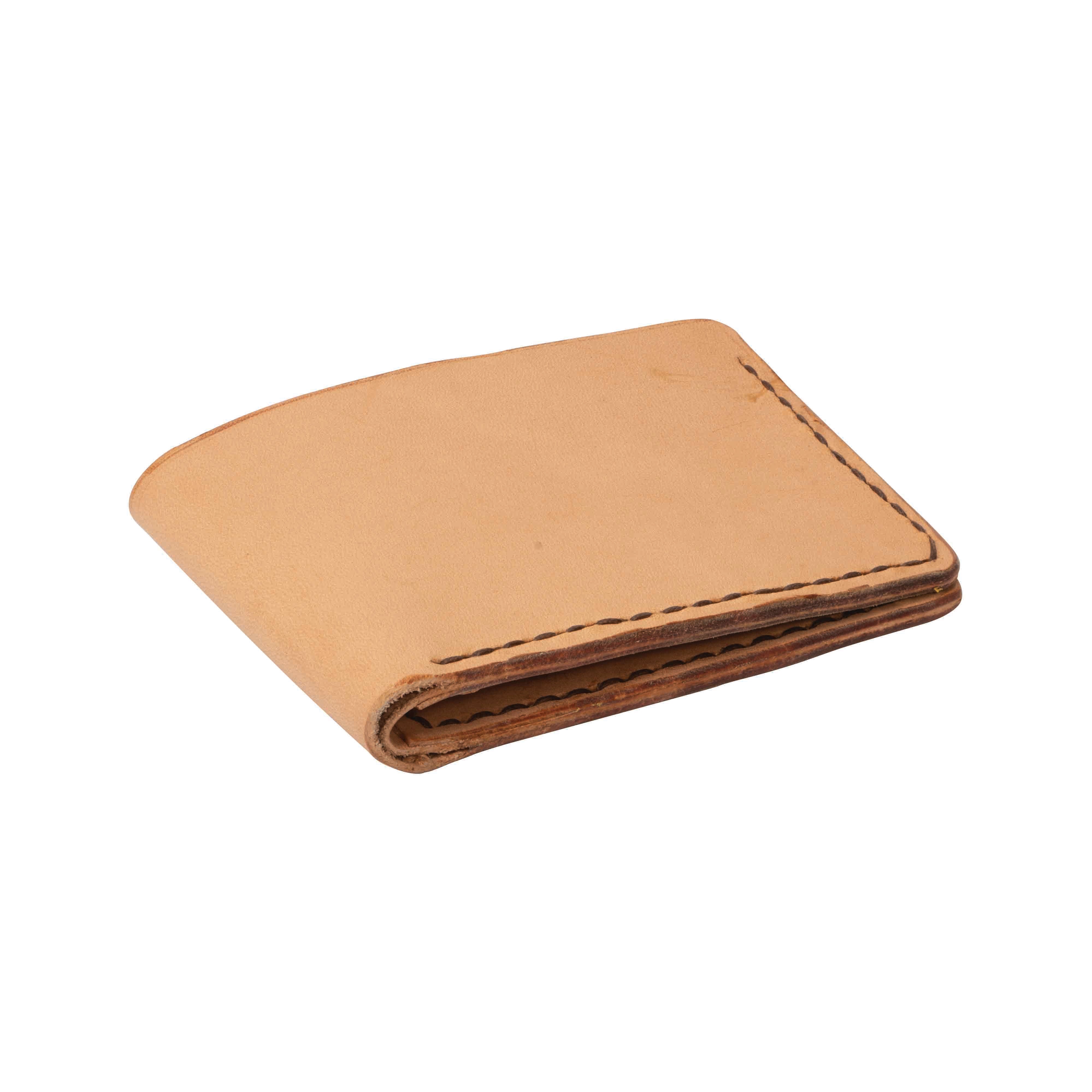 Wallet and Cardholder Leathercrafting Kit, Natural - Image 3