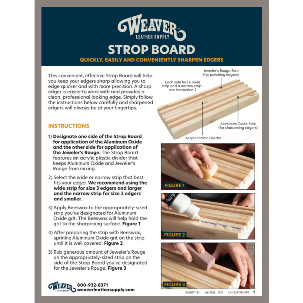 Weaver Strop Board Kit - Image 8